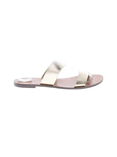 Pre-owned Jcrew Sandals In Gold