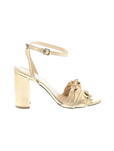 Pre-owned Jcrew Sandals In Gold