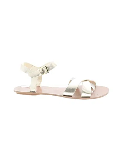 Pre-owned Jcrew Sandals In Gold