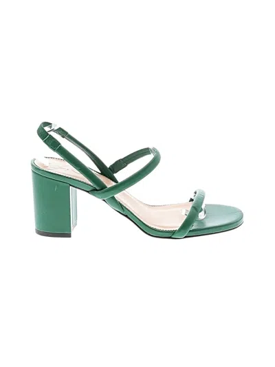 Pre-owned Jcrew Sandals In Green