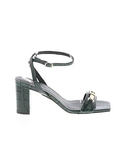 Pre-owned Jcrew Sandals In Green