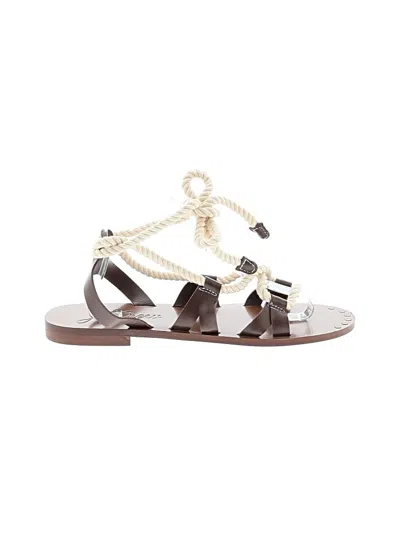 Pre-owned Jcrew Sandals In Ivory
