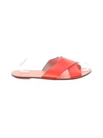 Pre-owned Jcrew Sandals In Orange