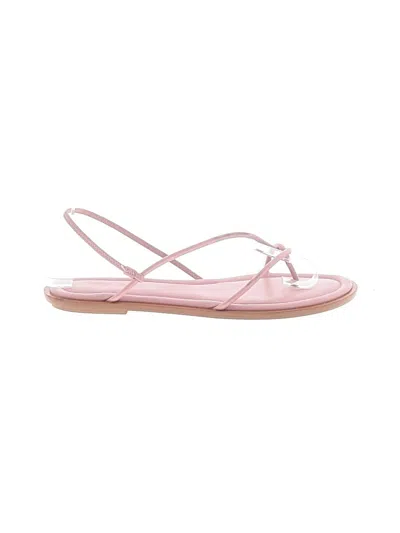 Pre-owned Jcrew Sandals In Pink