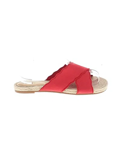 Pre-owned Jcrew Sandals In Red