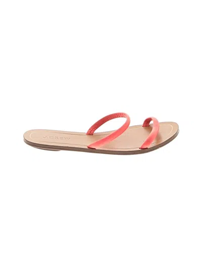 Pre-owned Jcrew Sandals In Red