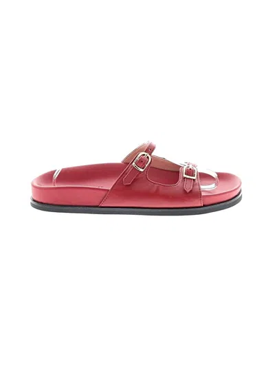 Pre-owned Jcrew Sandals In Red