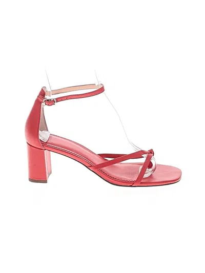 Pre-owned Jcrew Sandals In Red