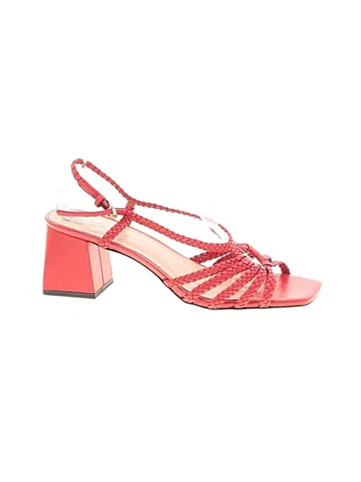 Pre-owned Jcrew Sandals In Red