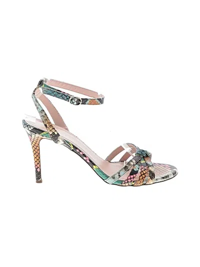 Pre-owned Jcrew Sandals In Silver