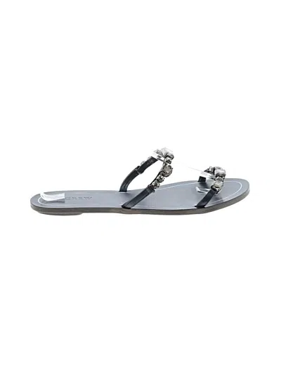 Pre-owned Jcrew Sandals In Silver