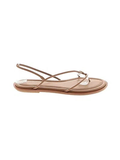 Pre-owned Jcrew Sandals In Tan