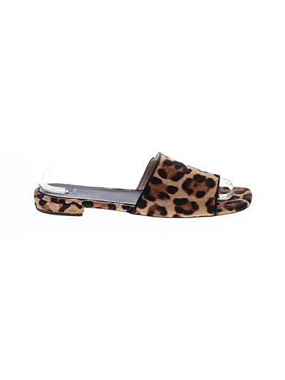 Pre-owned Jcrew Sandals In Tan