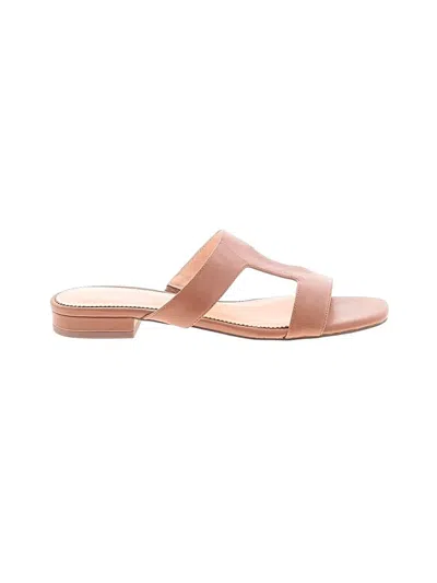 Pre-owned Jcrew Sandals In Tan