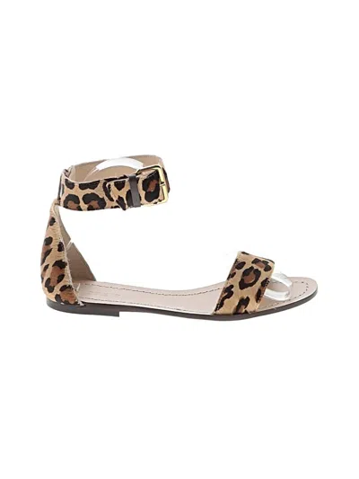 Pre-owned Jcrew Sandals In Tan