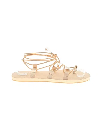 Pre-owned Jcrew Sandals In White
