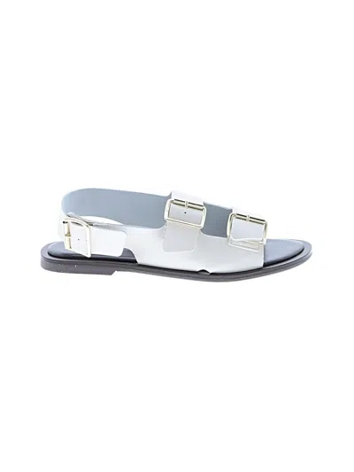 Pre-owned Jcrew Sandals In White