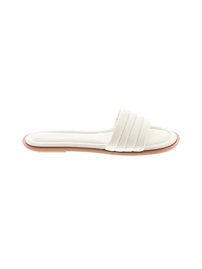 Pre-owned Jcrew Sandals In White