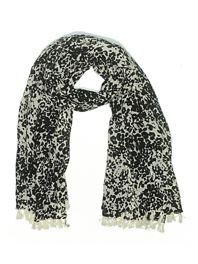 Pre-owned Jcrew Scarf In Black