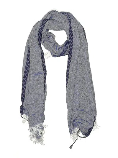 Pre-owned Jcrew Scarf In Blue