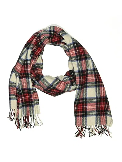 Pre-owned Jcrew Scarf In Burgundy