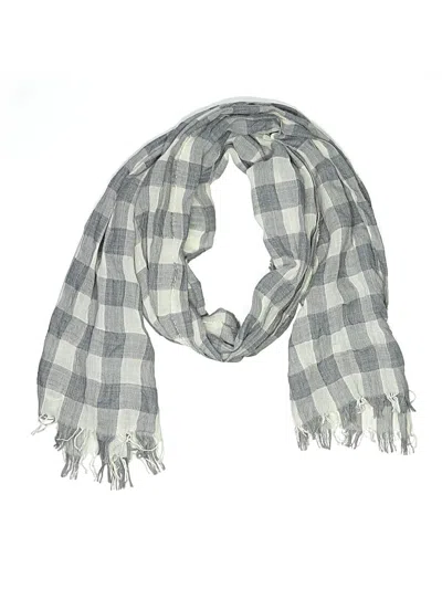 Pre-owned Jcrew Scarf In Gray