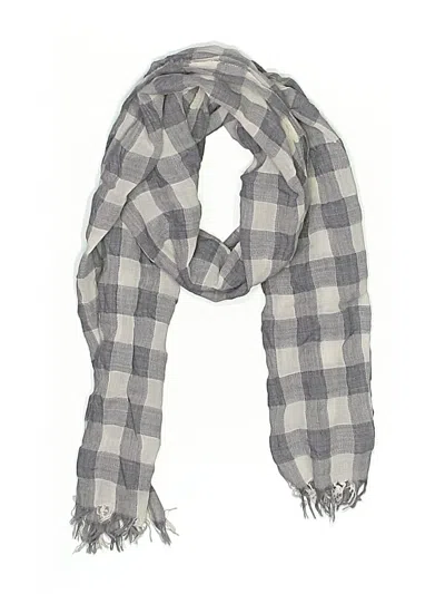 Pre-owned Jcrew Scarf In Gray
