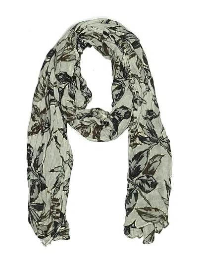 Pre-owned Jcrew Scarf In Gray