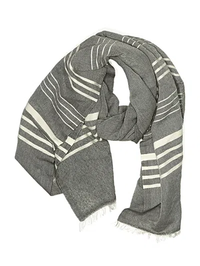 Pre-owned Jcrew Scarf In Gray