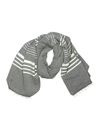 Pre-owned Jcrew Scarf In Gray