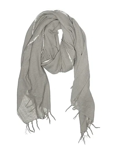 Pre-owned Jcrew Scarf In Gray