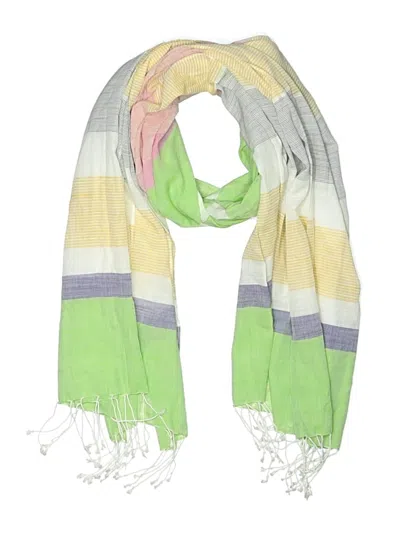 Pre-owned Jcrew Scarf In Green