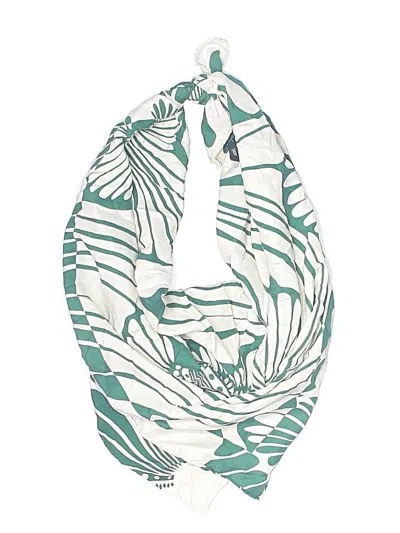 Pre-owned Jcrew Scarf In Green