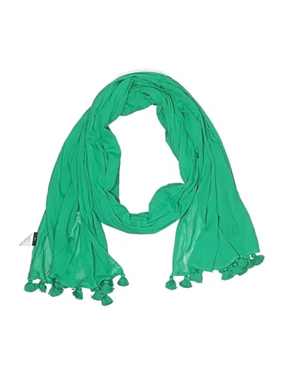Pre-owned Jcrew Scarf In Green