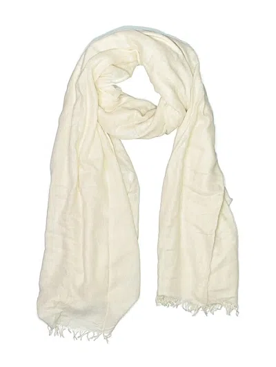 Pre-owned Jcrew Scarf In Ivory