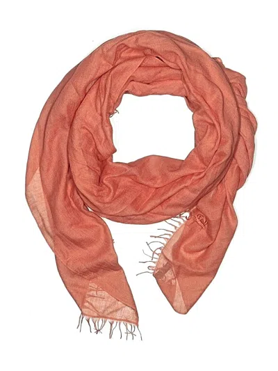 Pre-owned Jcrew Scarf In Orange