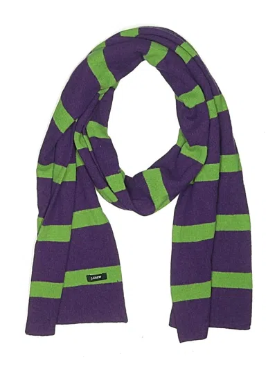 Pre-owned Jcrew Scarf In Purple