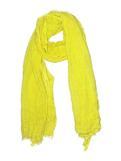 Pre-owned Jcrew Scarf In Yellow