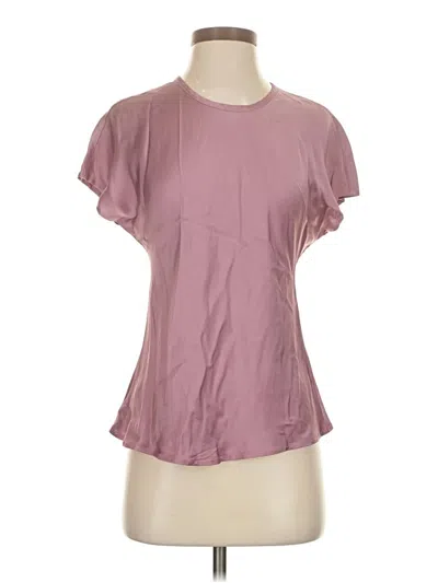 Pre-owned Jcrew Short Sleeve Blouse In Pink