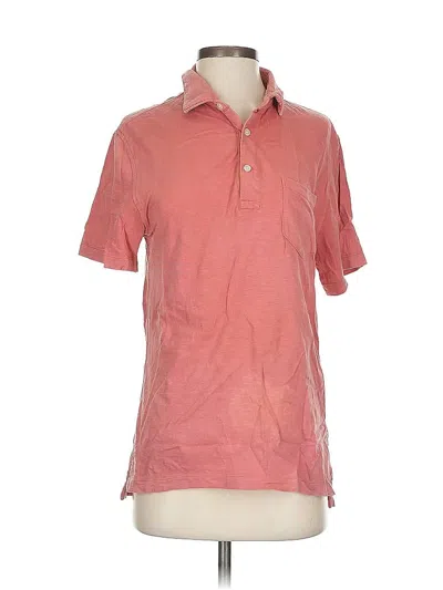Pre-owned Jcrew Short Sleeve Button Down Shirt In Pink