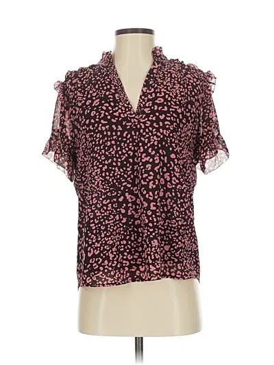 Pre-owned Jcrew Short Sleeve Polo Shirt In Pink