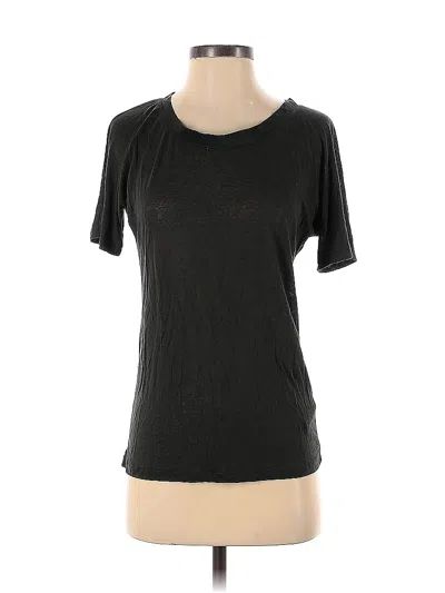 Pre-owned Jcrew Short Sleeve T-shirt In Black