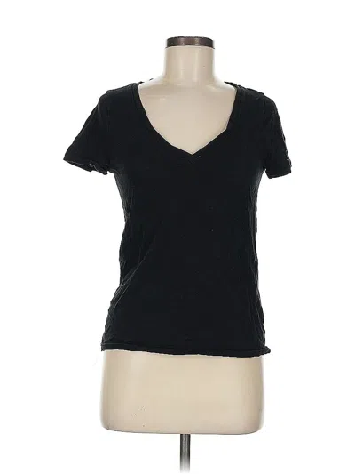 Pre-owned Jcrew Short Sleeve T-shirt In Black