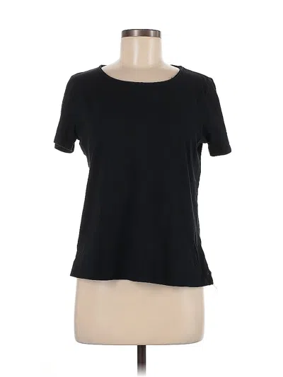 Pre-owned Jcrew Short Sleeve T-shirt In Black