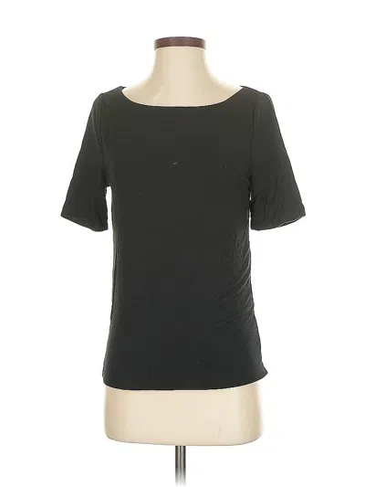 Pre-owned Jcrew Short Sleeve T-shirt In Black