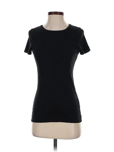 Pre-owned Jcrew Short Sleeve T-shirt In Black