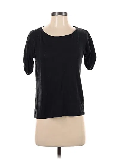Pre-owned Jcrew Short Sleeve T-shirt In Black