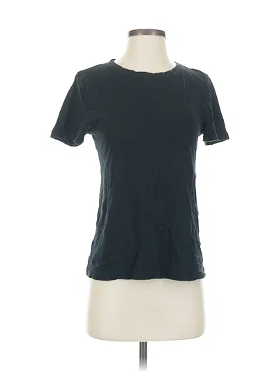 Pre-owned Jcrew Short Sleeve T-shirt In Black