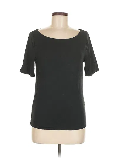 Pre-owned Jcrew Short Sleeve T-shirt In Black