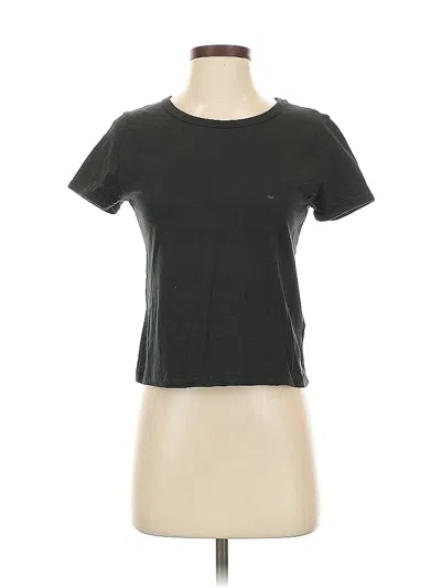 Pre-owned Jcrew Short Sleeve T-shirt In Black